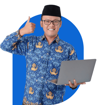 Man in batik